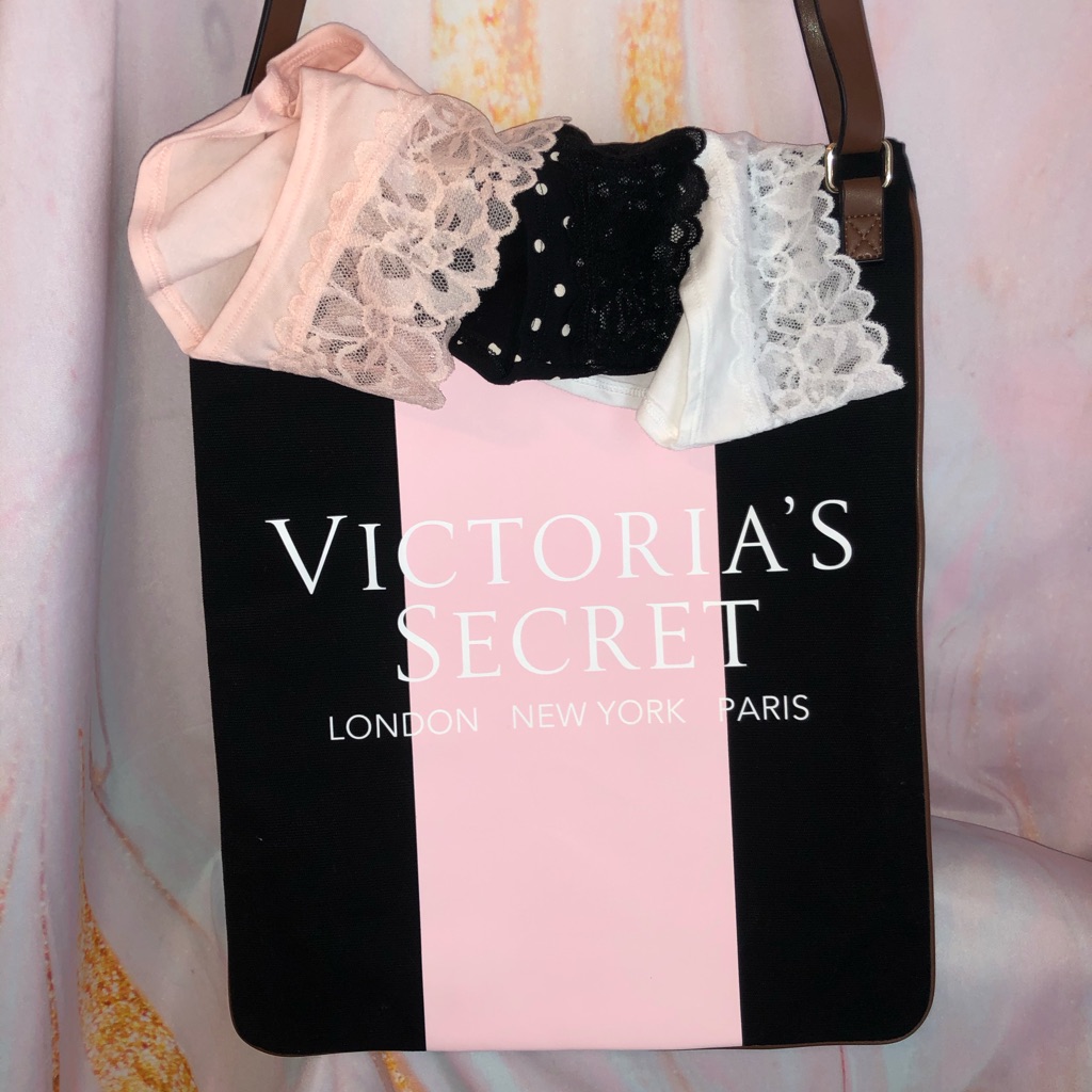 Victorias Secret Bag And Three Panty Bonus